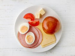 Ham Egg & Cheese